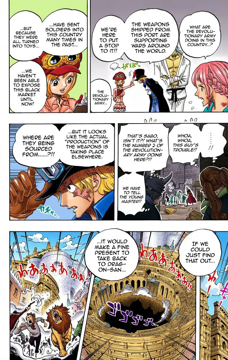 One Piece Digital Colored Chapter 744 image 14